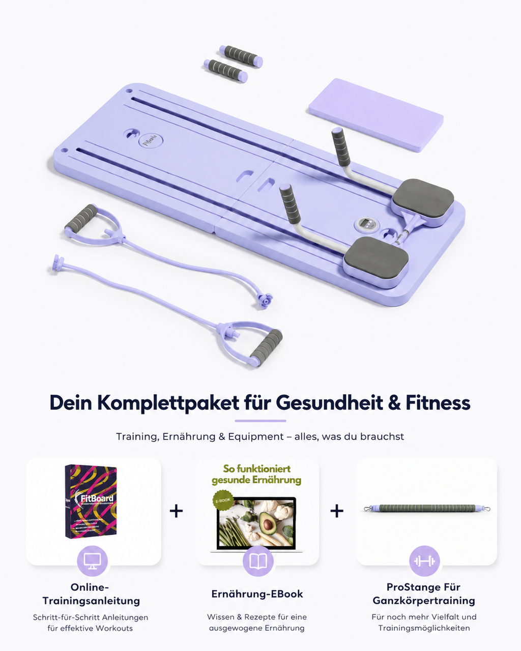 Trainiere unabhängig – mit Studioqualität zu Hause